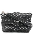 Red Valentino Red(v) Flower Puzzle Shoulder Bag - Black