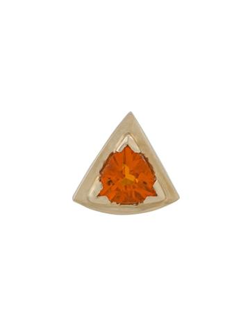 Origin 31 9kt Yellow Gold Fire Opal Wedge Stud