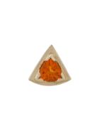 Origin 31 9kt Yellow Gold Fire Opal Wedge Stud
