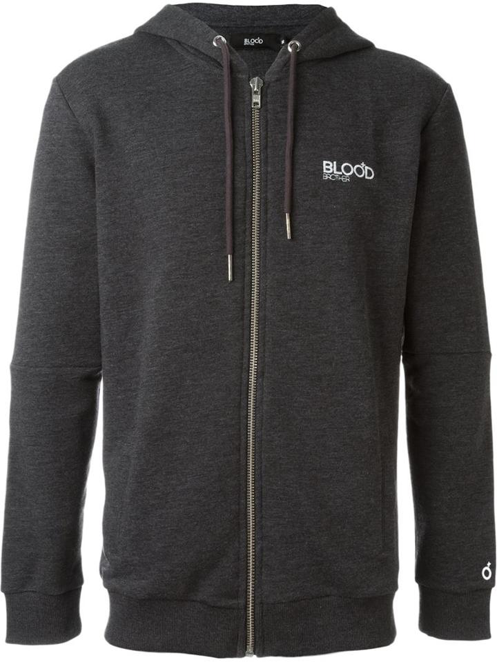 Blood Brother Zipped-up Hoodie