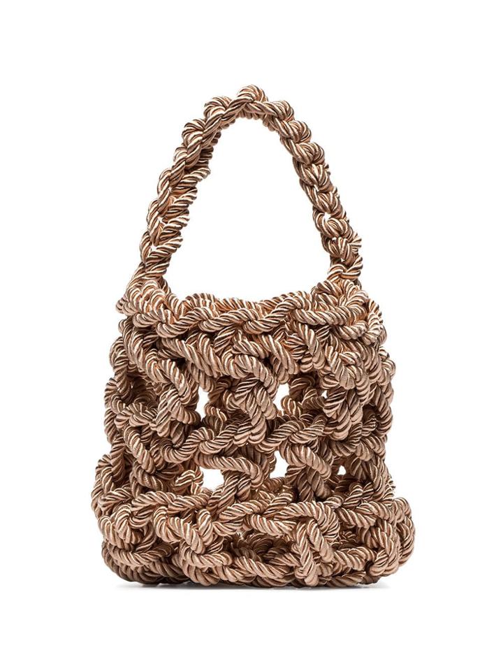 Rejina Pyo Neutral Sylvia Woven Tote Bag - Neutrals