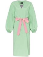 N Duo Its Robe O'clock Belted Kimono Jacket - Green