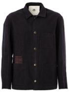 Aganovich Classic Shirt Jacket, Men's, Size: 50, Black, Cotton