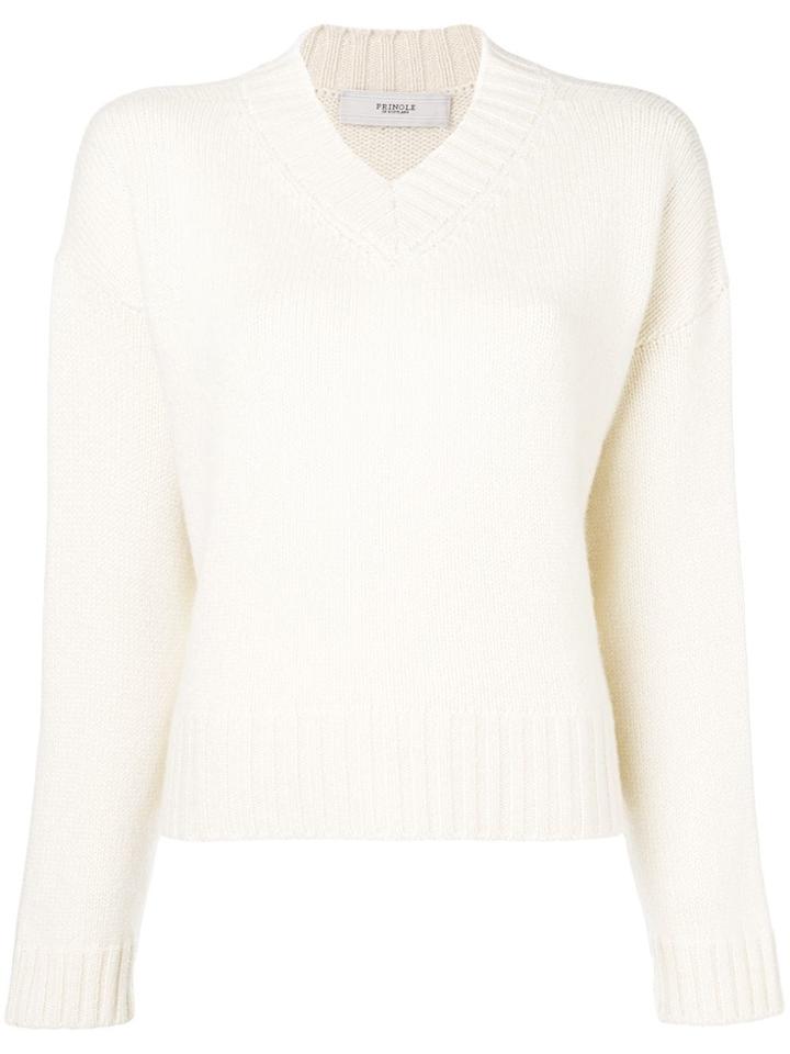 Pringle Of Scotland Cashmere Sweater - White