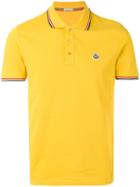 Moncler - Classic Polo Shirt - Men - Cotton - M, Yellow/orange, Cotton