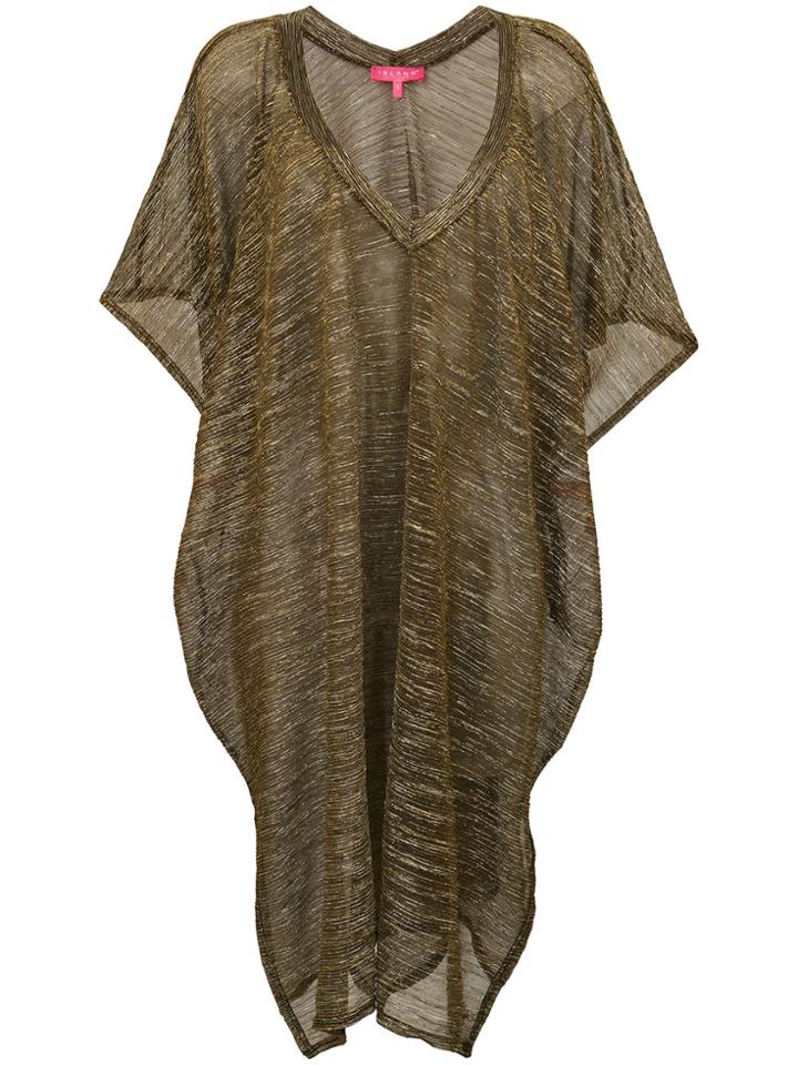 Islang Lurex Beach Dress - Metallic
