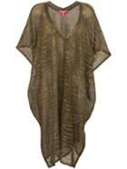 Islang Lurex Beach Dress - Metallic