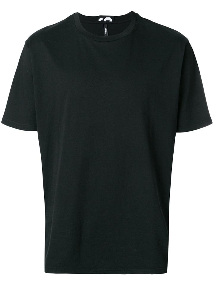 Versus Logo Patch Detail T-shirt - Black