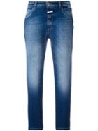 Closed Stonewashed Cropped Jeans, Women's, Size: 25, Blue, Cotton/spandex/elastane