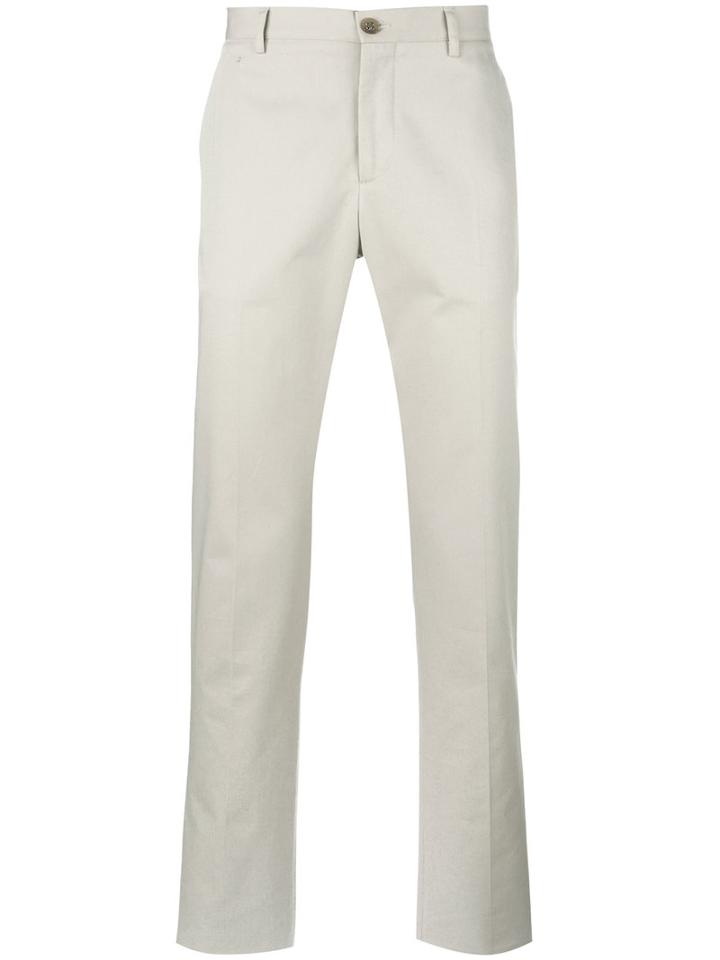Etro - Classic Chinos - Men - Cotton - 50, Nude/neutrals, Cotton