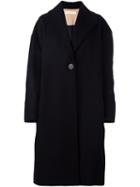 Ssheena Oversize Coat, Women's, Size: 40, Black, Polyamide/viscose/wool