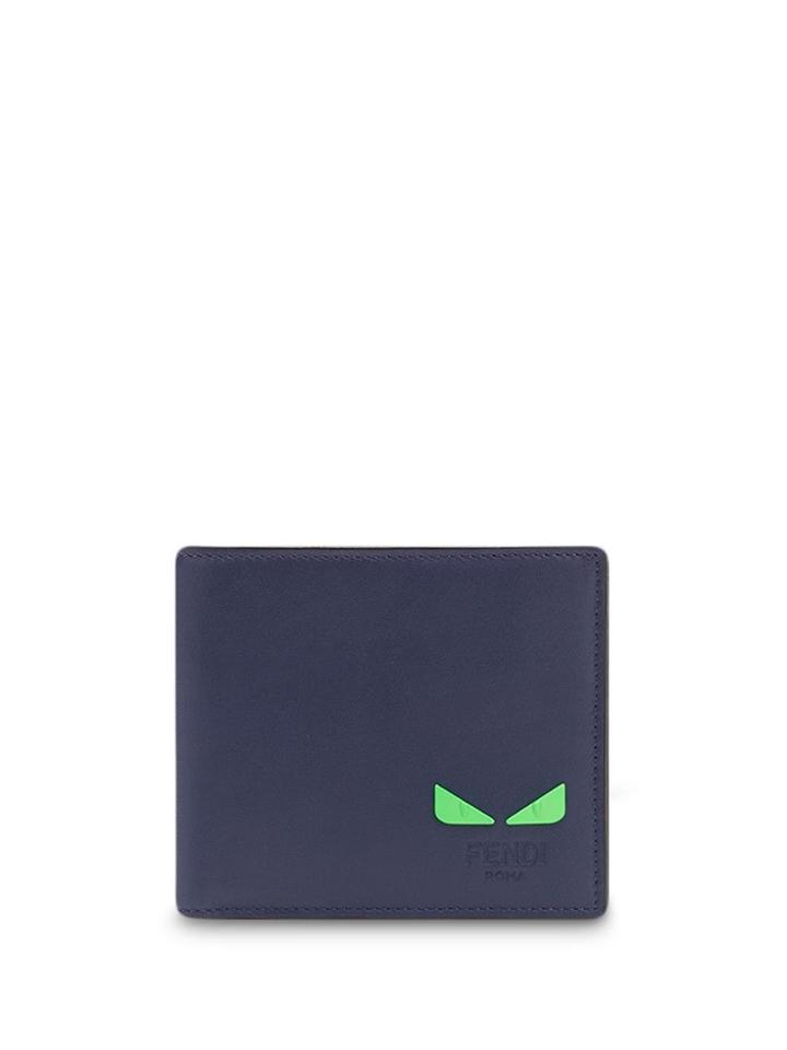 Fendi I See You Eyes Wallet - Blue