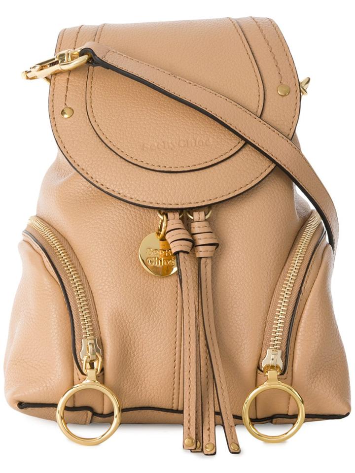 See By Chloé Olga Backpack - Neutrals