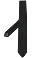 Lanvin Micro Textured Tie - Black