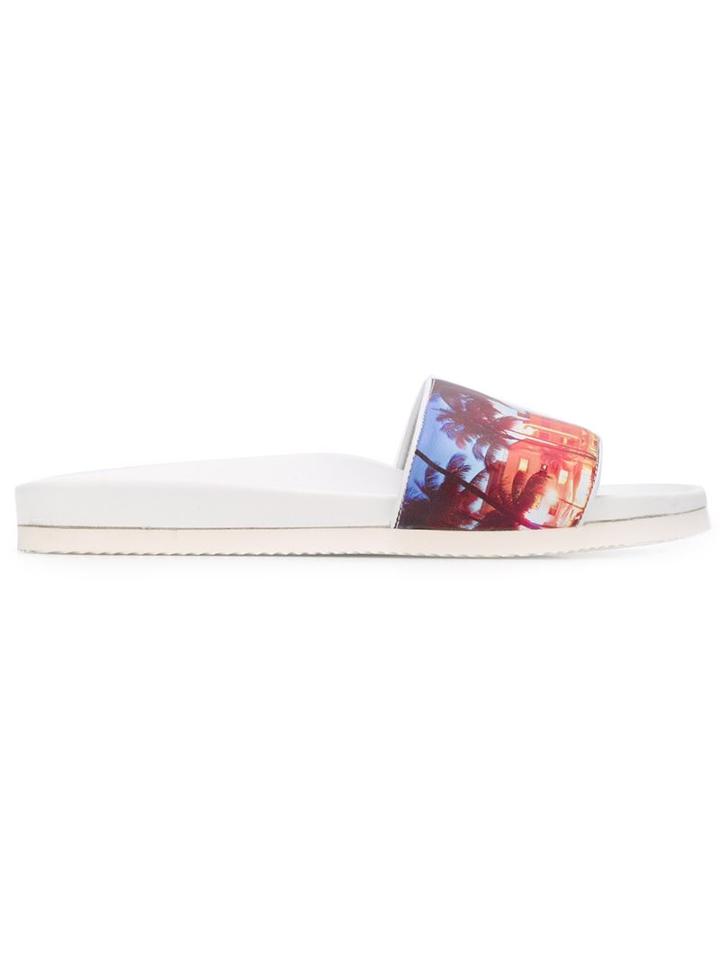 Joshua Sanders Palm Tree Sliders
