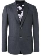 Alexander Mcqueen - Blazer Jacket - Men - Wool/silk/polyester/viscose - 50, Black, Wool/silk/polyester/viscose