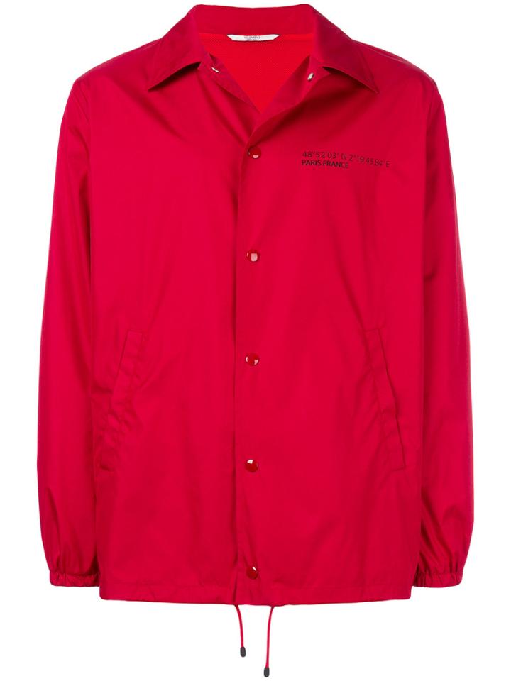 Valentino Anywhen Print Lightweight Jacket - Red