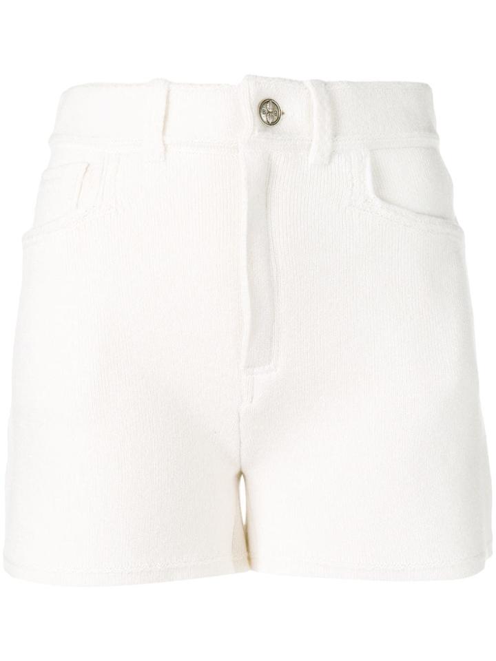 Barrie Classic Slim-fit Shorts - Neutrals