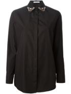 Givenchy Butterfly Patch Collar Shirt - Black