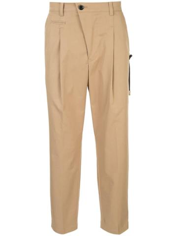 Education From Young Machines Straight Leg Chinos - Brown