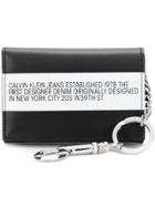 Calvin Klein Jeans Est. 1978 Trifold Keyring Wallet - Black