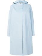 Mackintosh Vintage Hooded Raincoat - Blue