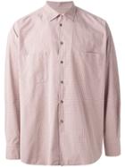 Romeo Gigli Vintage Oversized Gingham Shirt - Red