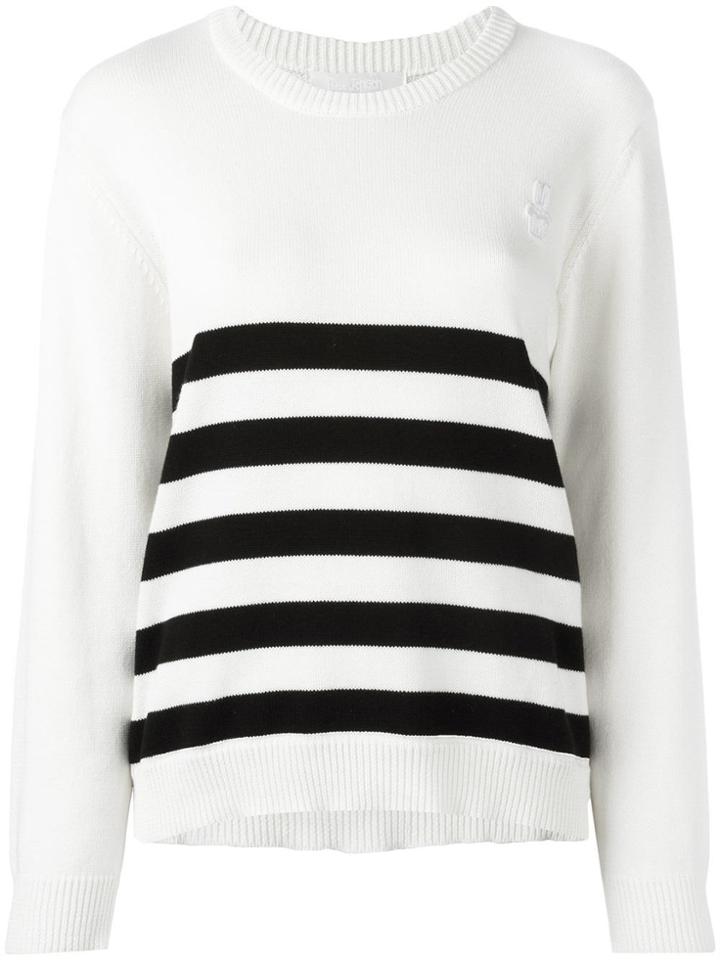 Peter Jensen Yarn Jumper - White