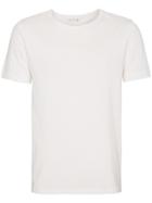 Merz B. Schwanen Round Neck T Shirt - White