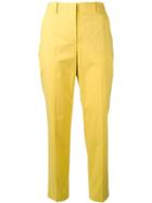 Incotex Cropped Tailored Trousers - Yellow