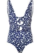 Morgan Lane Bubble Dot Sasha One-piece - Blue