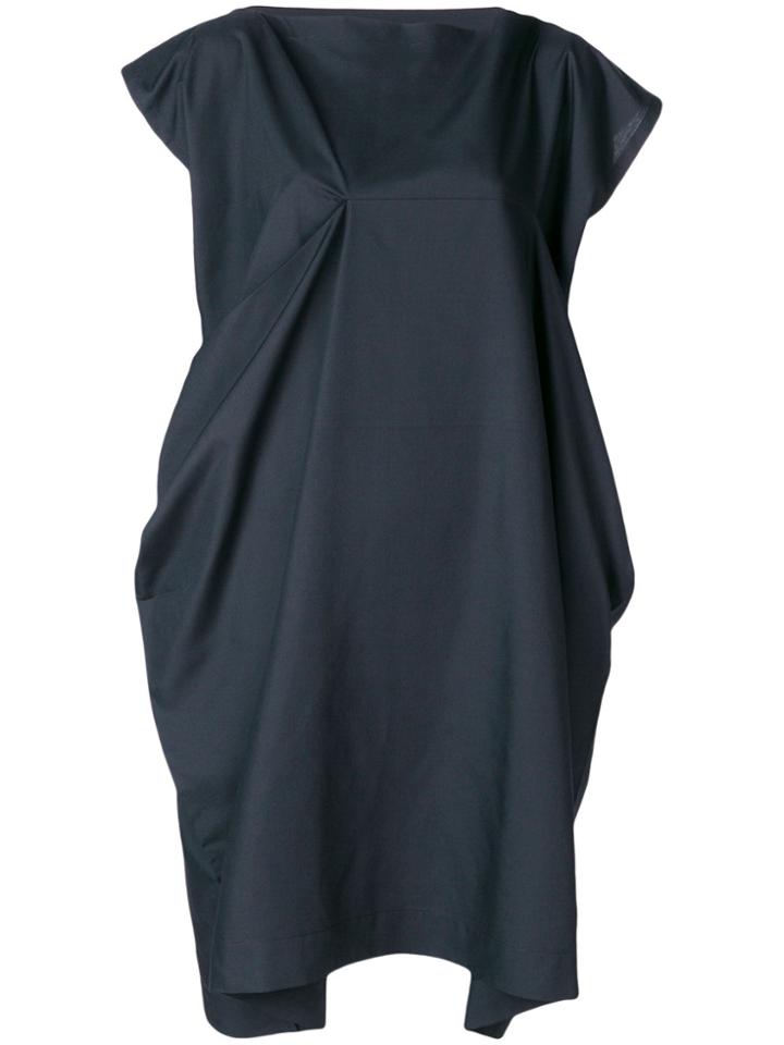 Issey Miyake Asymmetric Dress - Black