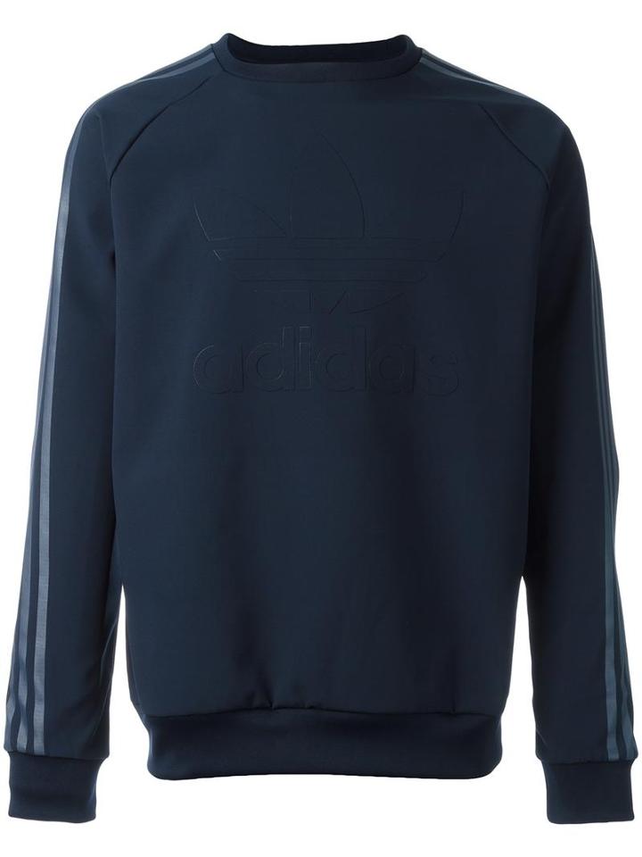 Adidas Originals 'adc Deluxe Crew' Sweatshirt, Men's, Size: Medium, Blue, Polyester