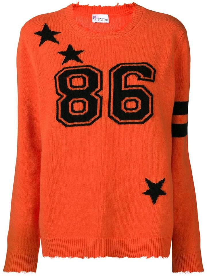 Red Valentino 86 Knit Jumper - Yellow & Orange