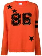 Red Valentino 86 Knit Jumper - Yellow & Orange