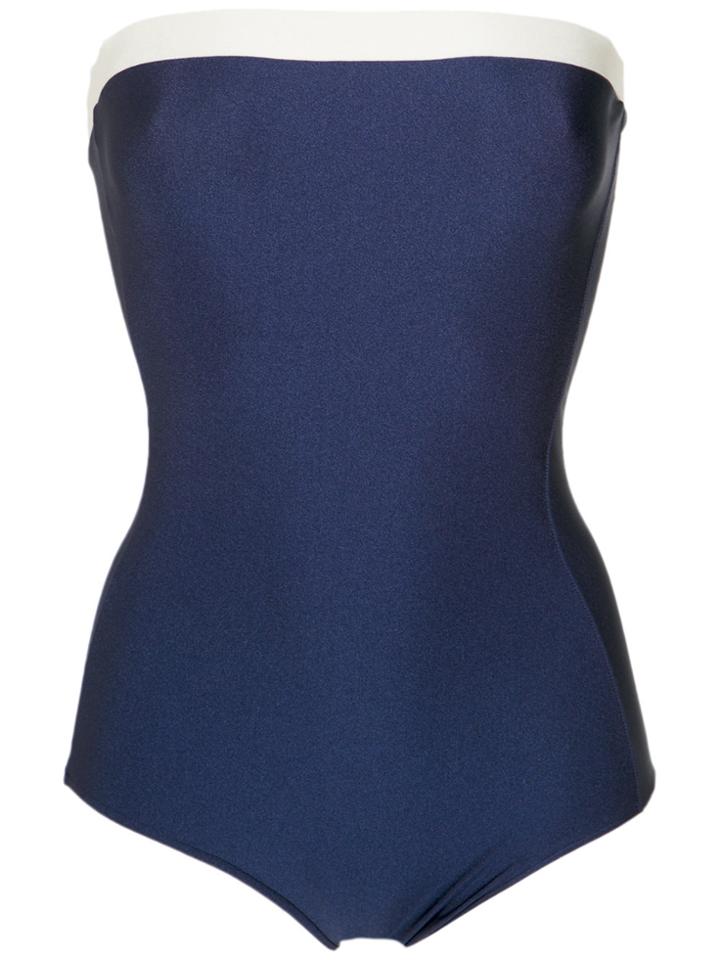 Adriana Degreas Bandeau Swimsuit - Blue