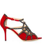 Charlotte Olympia 'lotte' Sandals - Red