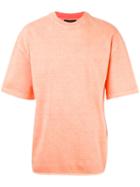 Yeezy Loose-fit T-shirt, Men's, Size: Medium, Yellow/orange, Cotton