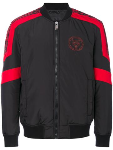 Plein Sport - Plein Sport Sports Jacket Black Red Sport Synthetic->polyester - Men - Polyester - Xl, Polyester