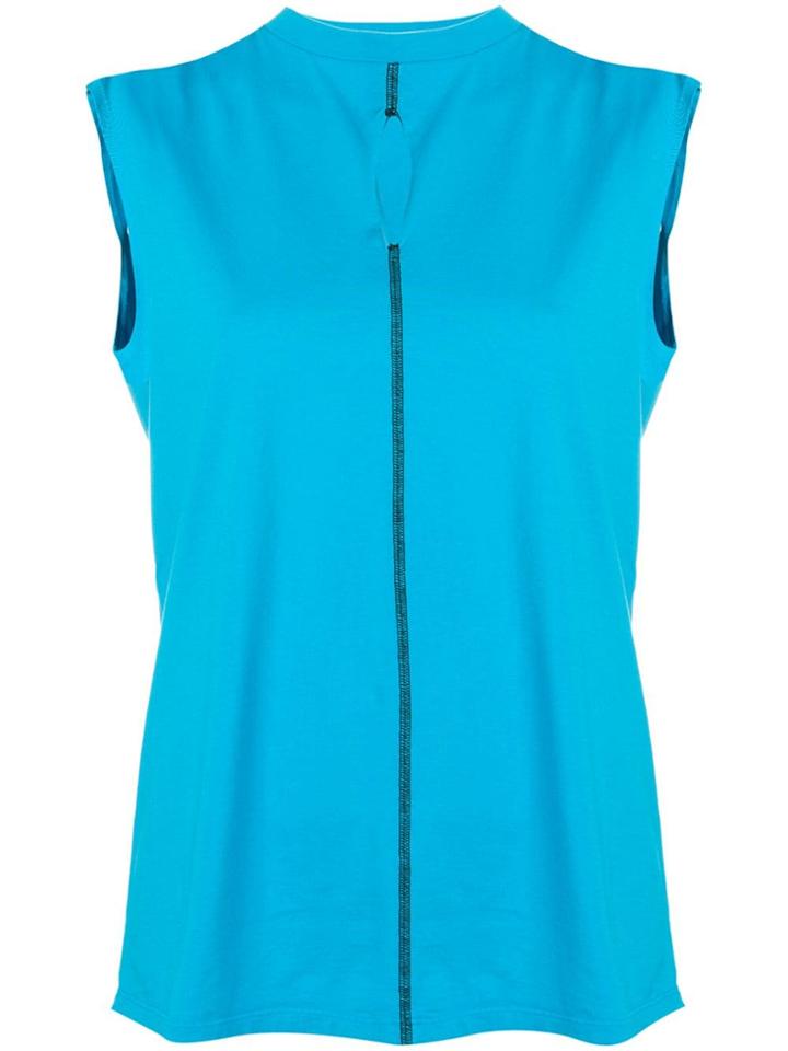 1017 Alyx 9sm Front Slit Tank Top - Blue