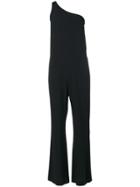 Theory One-shoulder Jumpsuit - Black