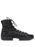 Trippen Fight Ankle Boots - Black