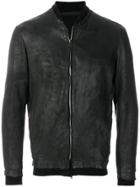 Salvatore Santoro Front Zip Jacket - Black