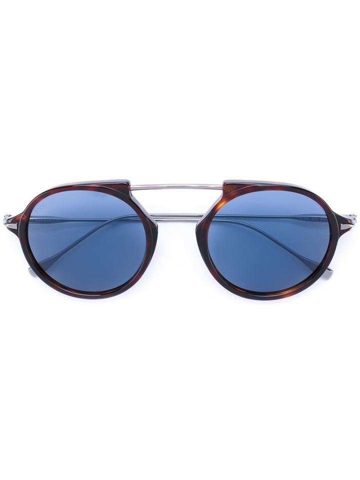 Tod's - Aviator Sunglasses - Men - Acetate/aluminium/glass - One Size, Brown, Acetate/aluminium/glass
