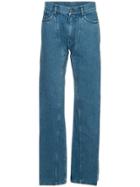 Y / Project Xl Pocket Straight Jeans - Blue