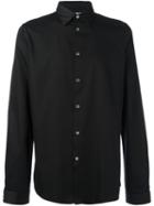 Ps By Paul Smith Classic Button Down Shirt, Men's, Size: Medium, Black, Cotton