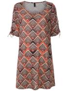 Lygia & Nanny Batuira Printed Kaftan - Orange