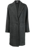 Iro Single-breasted Coat - Grey