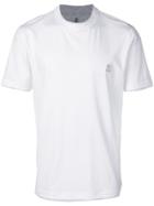 Brunello Cucinelli Embroidered Logo T-shirt - White