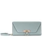 Valentino Valentino Garavani Demilune Clutch - Blue